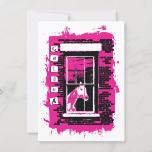 Convites cavalo de janela galena