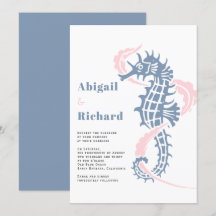 Cavalo-marinho, azul empoeirado de algas marinhas,