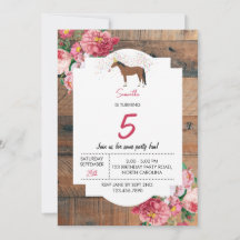 Cavalo Parecido com Festa de aniversário Rústica M