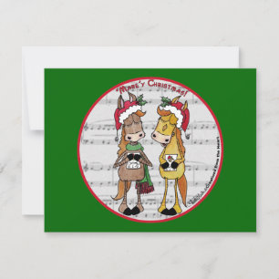Convites Cavalos Carineiros - 'Mare'y Christmas