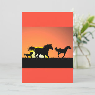 Convites Cavalos Selvagens