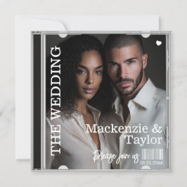 Convites CD Photo Cover Wedding