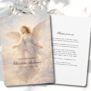 Convites Celebração Angelical da Vida Funeral