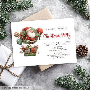 Convites Celebração Clássica de Natal Excêntrico do Papai N
