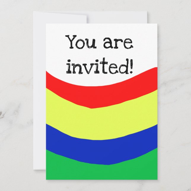 Convites Celebração, convite, todas as ocasiões (Frente)