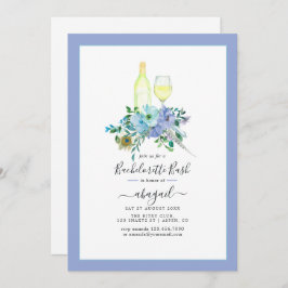 Convites Celebração da Bachelorette Boho Wine Encantadora