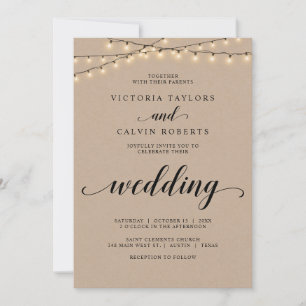 Convites Celebração da Cerimônia de Casamento da Igreja,