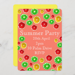 Convites Celebração da festa do jardim de piquenique da fru