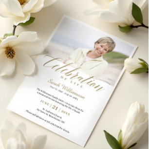 Convites Celebração da Memória Fotográfica do Aniversário d