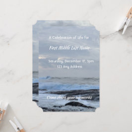 Convites Celebração da Onda Cloud Ocean Cloud Ocean do Life