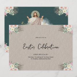 Convites Celebração da Páscoa, Brunch, Católico Tradicional