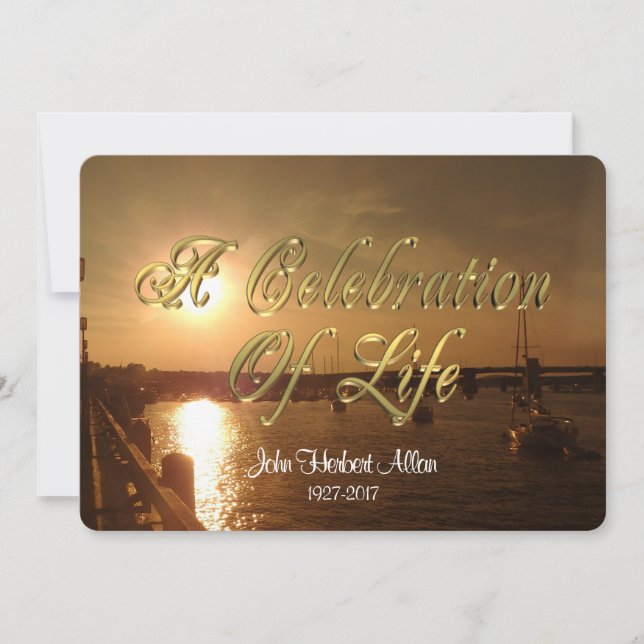 Convites Celebração da vida (Frente)