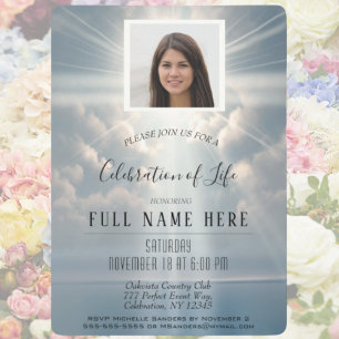 Convites Celebração da Vida - Águas Calmas