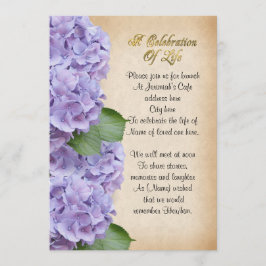 Convites Celebração da vida Convocação