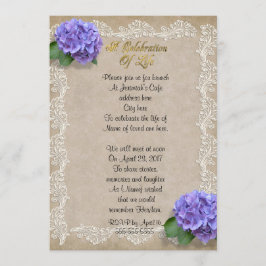 Convites Celebração da vida Convocação