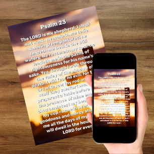 Convites Celebração da Vida Funerária da Cruz do Salmo 23 