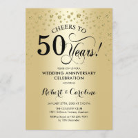 Celebração de 50º Aniversário - Dourado Preto