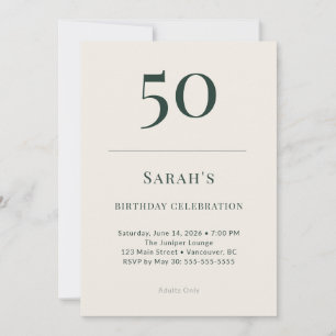Convites Celebração de 50 Anos Clássico Floresta & Lino