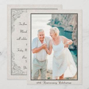 Convites Celebração de Aniversário de 60 anos