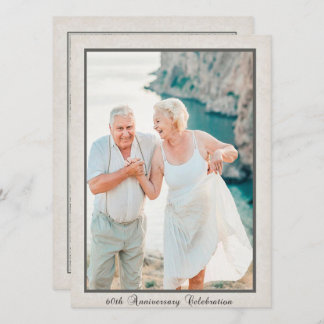 Convites Celebração de Aniversário de 60 anos