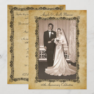 Convites Celebração de Aniversário de 60 anos