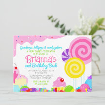 Celebração de Aniversário Doce e Colorido