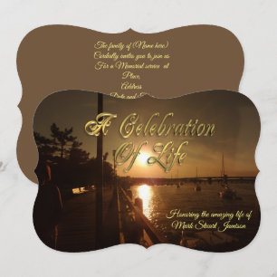 Convites Celebração de barcos salva-vidas nos portos