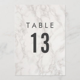 Convites Celebração de Casamento Elegante | Números de Mesa