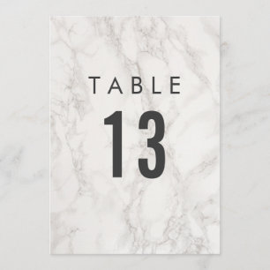 Convites Celebração de Casamento Elegante   Números de Mesa