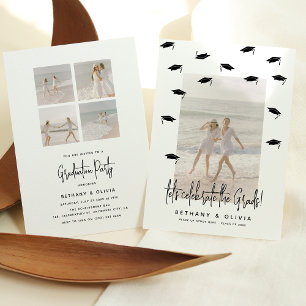 Convites Celebração de Formando Conjunto Moderno