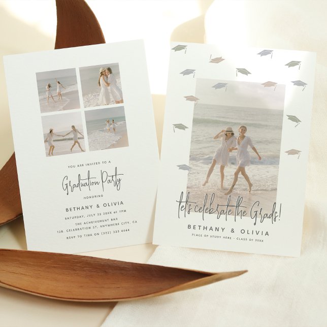 Convites Celebração de Formando Conjunto Moderno (Criador carregado)