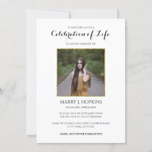 Convites Celebração de Foto por Frame de Literatura do Co