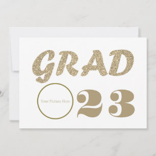 Convites Celebração de GRAD 23 Com Imagem ou Logotipo Perso
