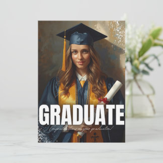 Convites Celebração de Graduação da Turma de 2026 Moderna
