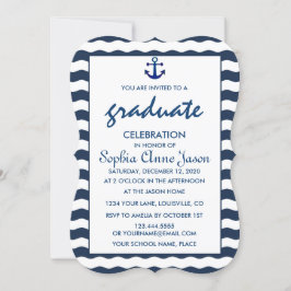 Convites CELEBRAÇÃO DE GRADUAÇÃO DE Ondas de Marinho Náutic