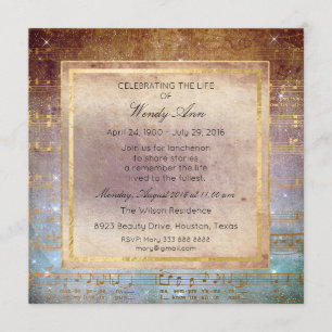 Convites Celebração de músicas do Live Ouro