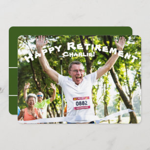 Convites Celebração de Retirada Feliz