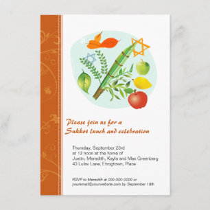 Convites Celebração de Sukot