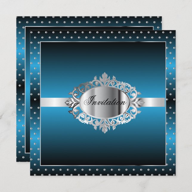 Convites Celebração de Todas as Partes Finais | DIY Texto (Frente/Verso)