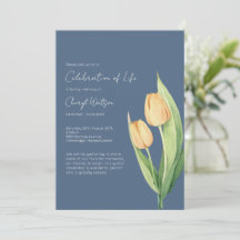 Celebração de Vida Simples Tulipa Funeral