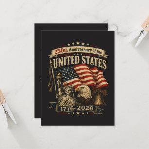 Convites Celebração do 250º Aniversário dos Estados Unidos