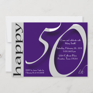Convites Celebração do 50º aniversário