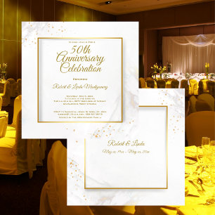 Convites Celebração do 50º aniversário de ouro