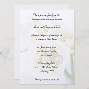 Convites Celebração do 60º aniversário do Diamond