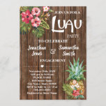 Convites Celebração do casamento de Luau festa de noivado<br><div class="desc">Adicione seu próprio texto ao modelo. Para mais personalização (cor da fonte,  estilo da fonte,  adicionar foto,  mover elementos),  clique em personalizar,  role para baixo e clique no link "clique para personalizar ainda mais":</div>