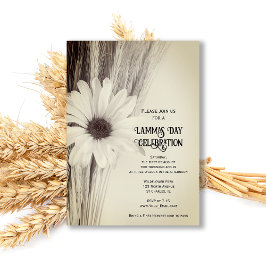 Convites Celebração do Dia de Lammas com Trigo Seco e Marga