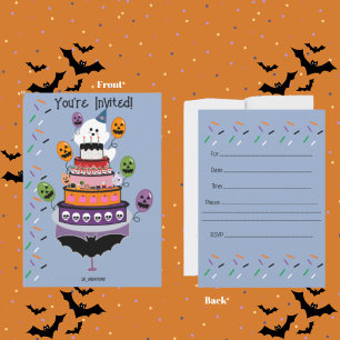 Convites Celebração do Dia do Boo de Ghostie
