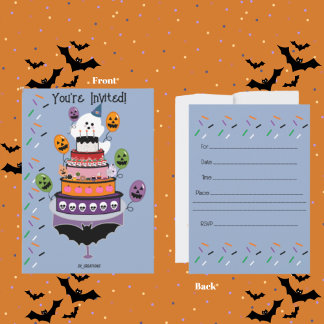 Convites Celebração do Dia do Boo de Ghostie