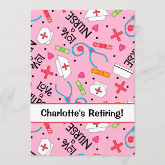 Convites Celebração do Partido da Reforma Enfermeira Rosa