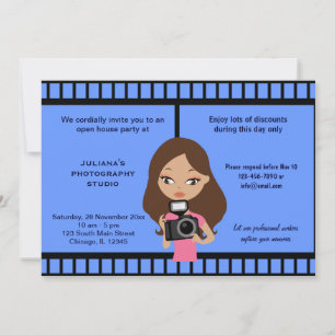 Convites Celebração do Photoshop Studio